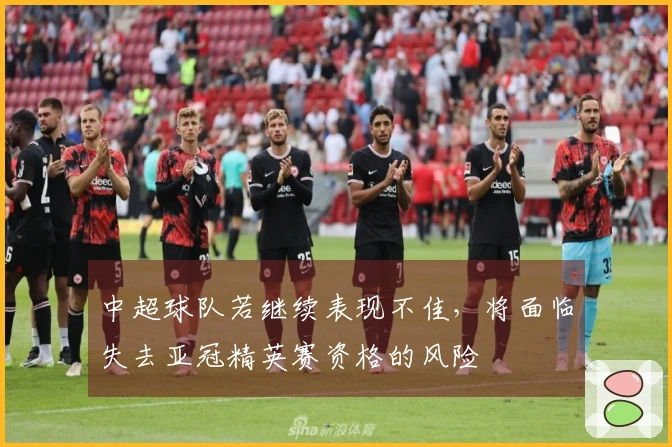 中超球队若继续表现不佳，将面临失去亚冠精英赛资格的风险